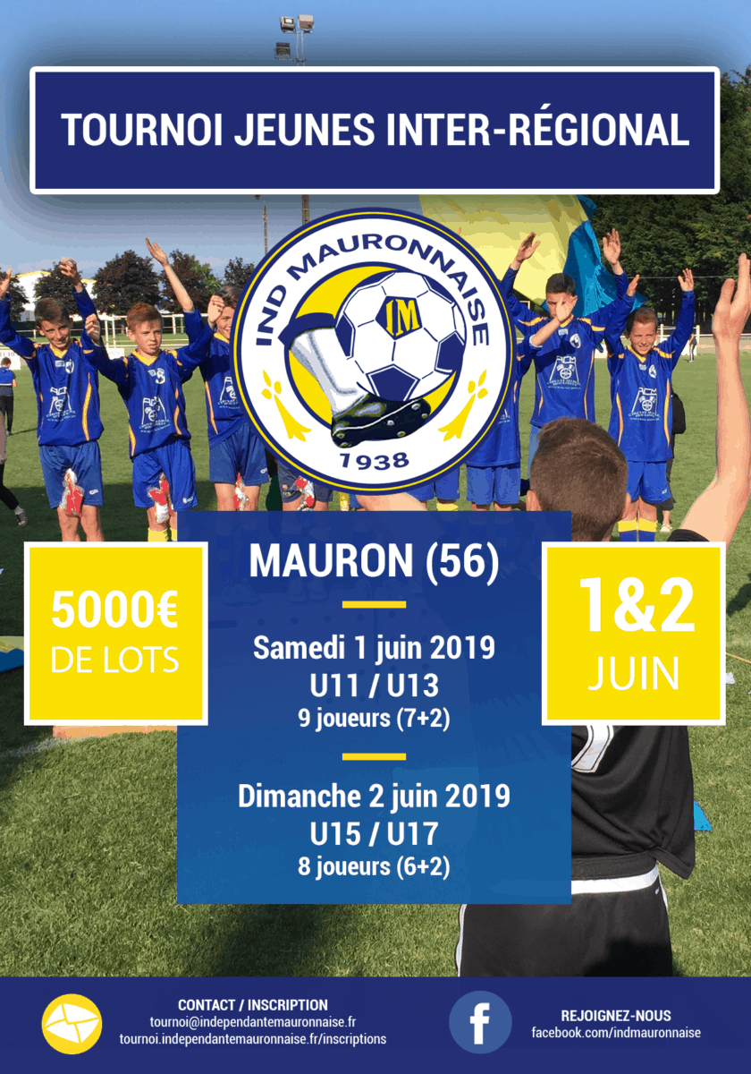Tournoi jeunes interrégional de l’Indépendante Mauronnaise tournoi-jeunes-interregional-de-lindependante-mauronnaise